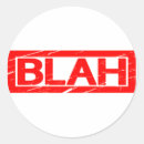 Search for blah blah blah stickers Funny