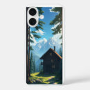 Search for winter cabin iphone cases Forest