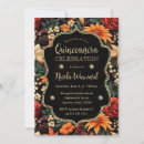 Search for orange quinceanera invitations Flowers