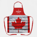 Search for canadian aprons Red