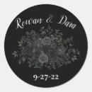 Search for black and white roses stickers Halloween
