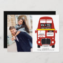 Search for london party invitations Red bus