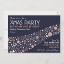 Search for rose gold christmas invitations Pink