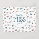 Search for you design postcards I miss you