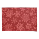 Search for snowflake pattern pillowcases Winter