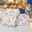 Search for coordinating wrapping paper Festive