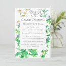 Search for herb invitations Basil
