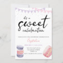 Search for macaron invitations Girl