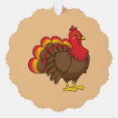Search for thanksgiving turkey christmas tree decorations Brown