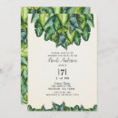Search for jungle bridal shower invitations Greenery