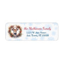 Search for reindeer antlers return address labels Elegant