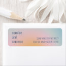 Search for gradient return address labels Minimalist