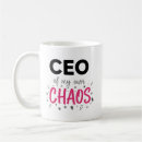 Search for chaos humor mugs Boss lady