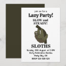 Search for slow invitations Sloth