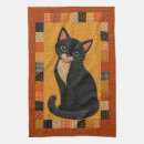 Search for tuxedo cat tea towels Kitten