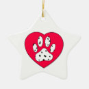Search for dalmatian christmas tree decorations Red