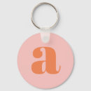Search for pink key rings initial