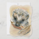 Search for hedgehog birthday invitations Autumn