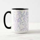 Search for leaf pattern mugs Watercolor