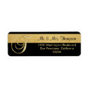 Search for monogram t return address labels Elegant