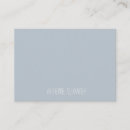 Search for simple front business cards Blue