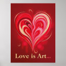 Search for abstract heart art Valentine