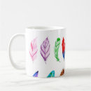 Search for feather and arrow mugs Watercolor
