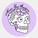 Search for purple skull stickers Floral