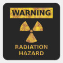 Search for radiation hazard stickers Radioactive