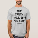 Search for truth will set you free tshirts Jesus