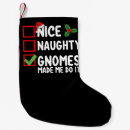 Search for gnome christmas stockings Xmas