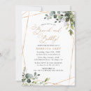 Search for calligraphy script bridal shower invitations Rustic