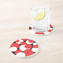 Search for polka dot coasters Red