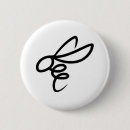 Search for bee design Logo