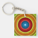 Search for multi colored square key rings Pattern