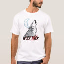 Search for wolf howling at the moon tshirts Nature lover