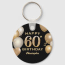 Search for 60 years old key rings Happy birthday