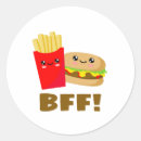 Search for burger and fries stickers Bff