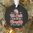 Search for santa naughty list christmas tree decorations Pyjamas