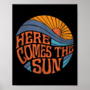 Search for here comes sun posters Retro