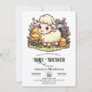 Search for sheep baby shower invitations Lamb