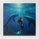 Search for fantasy mermaid puzzles Girl
