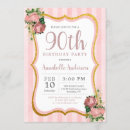Search for pink stripe invitations Glitter