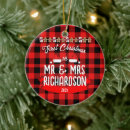 Search for bright christmas tree decorations Newlywed