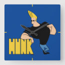 Search for funny cartoon character clocks Johnny bravo