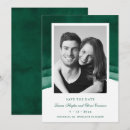 Search for emerald green save the dates Unique