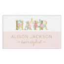 Search for hair salon name tags Hairstylist