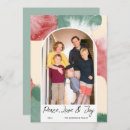 Search for peace love joy family photo christmas cards Modern