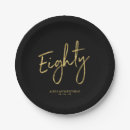 Search for black and gold paper plates Simple