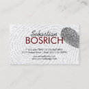 Search for fingerprint business cards Modern